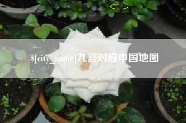 南漳九宫对应中国地图