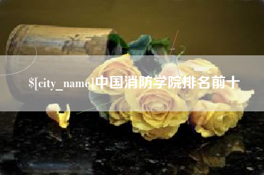 南漳中国消防学院排名前十