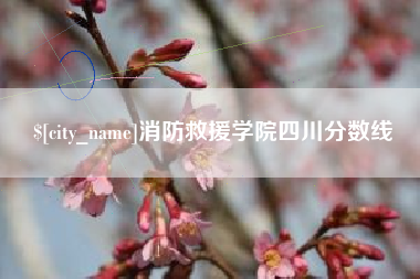 南漳消防救援学院四川分数线