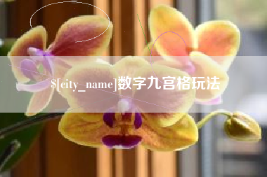 南漳数字九宫格玩法