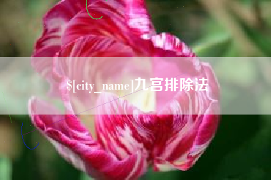南漳九宫排除法