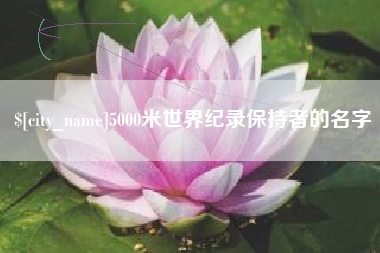 南漳5000米世界纪录保持者的名字