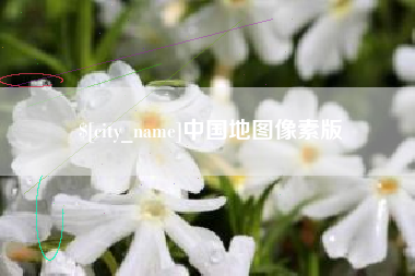 南漳中国地图像素版