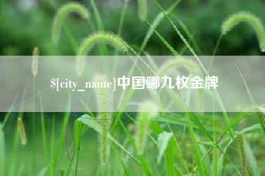 南漳中国哪九枚金牌