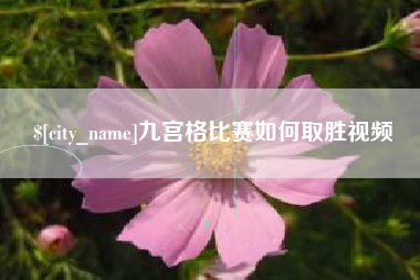 南漳九宫格比赛如何取胜视频