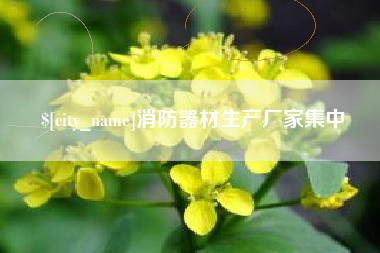 南漳消防器材生产厂家集中