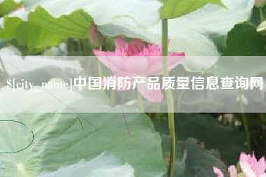 南漳中国消防产品质量信息查询网