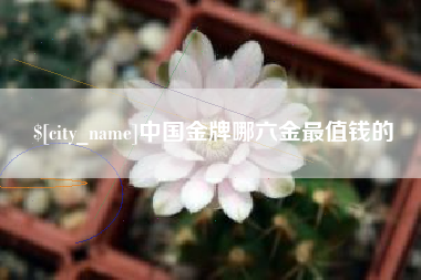 南漳中国金牌哪六金最值钱的