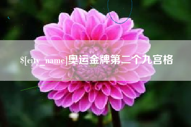 南漳奥运金牌第二个九宫格