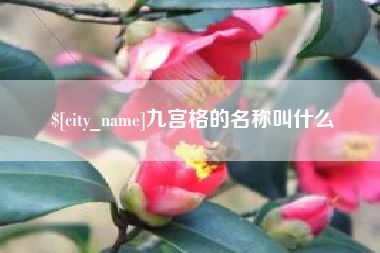 南漳九宫格的名称叫什么